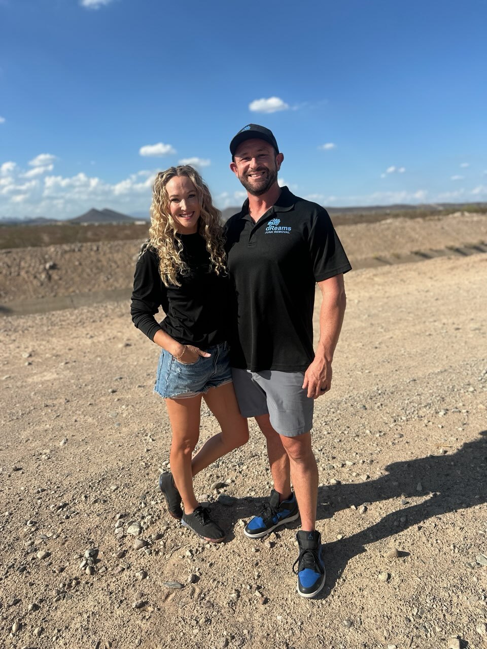 Husband and wife team behind dReams Junk Removal